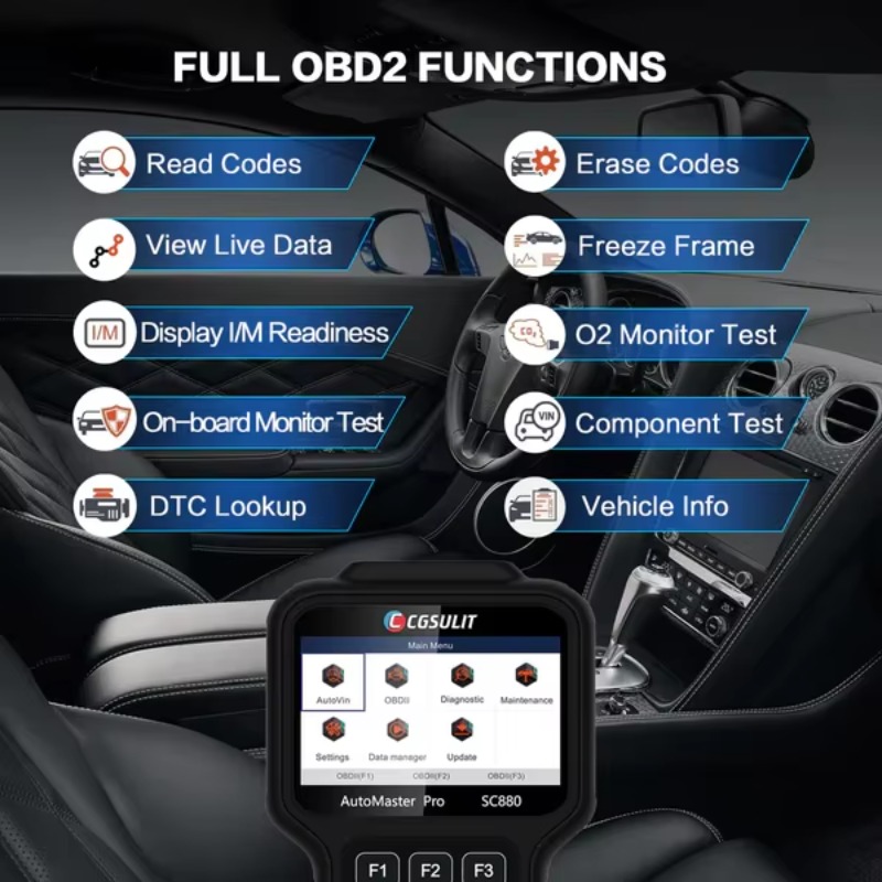 SC880 Full System Diagnostic T - Auto Repair Shop Diagnostics avis et prix