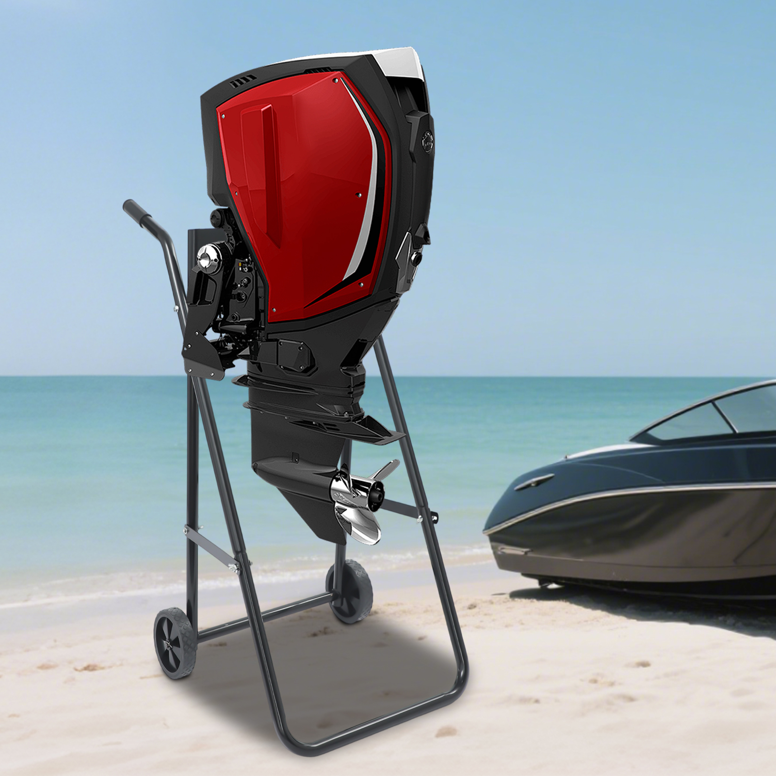 Folding Outboard Boat Motor Ca - Engine Stand Heavy Duty avis et prix