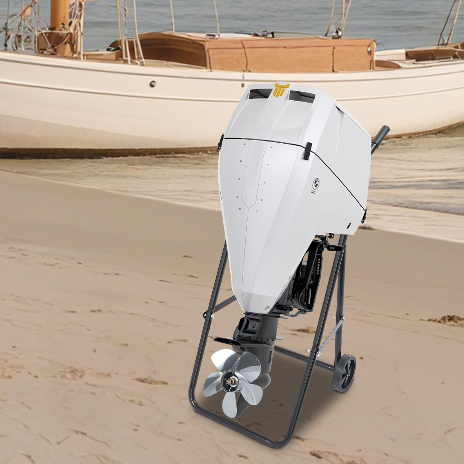 Folding Outboard Boat Motor Ca - Engine Stand Heavy Duty avis et prix