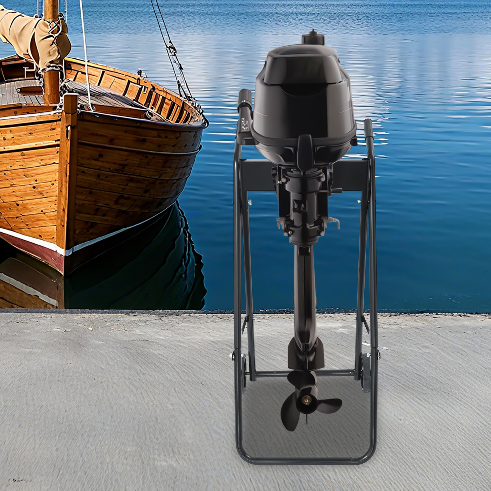 Folding Outboard Boat Motor Ca - Engine Stand Heavy Duty avis et prix