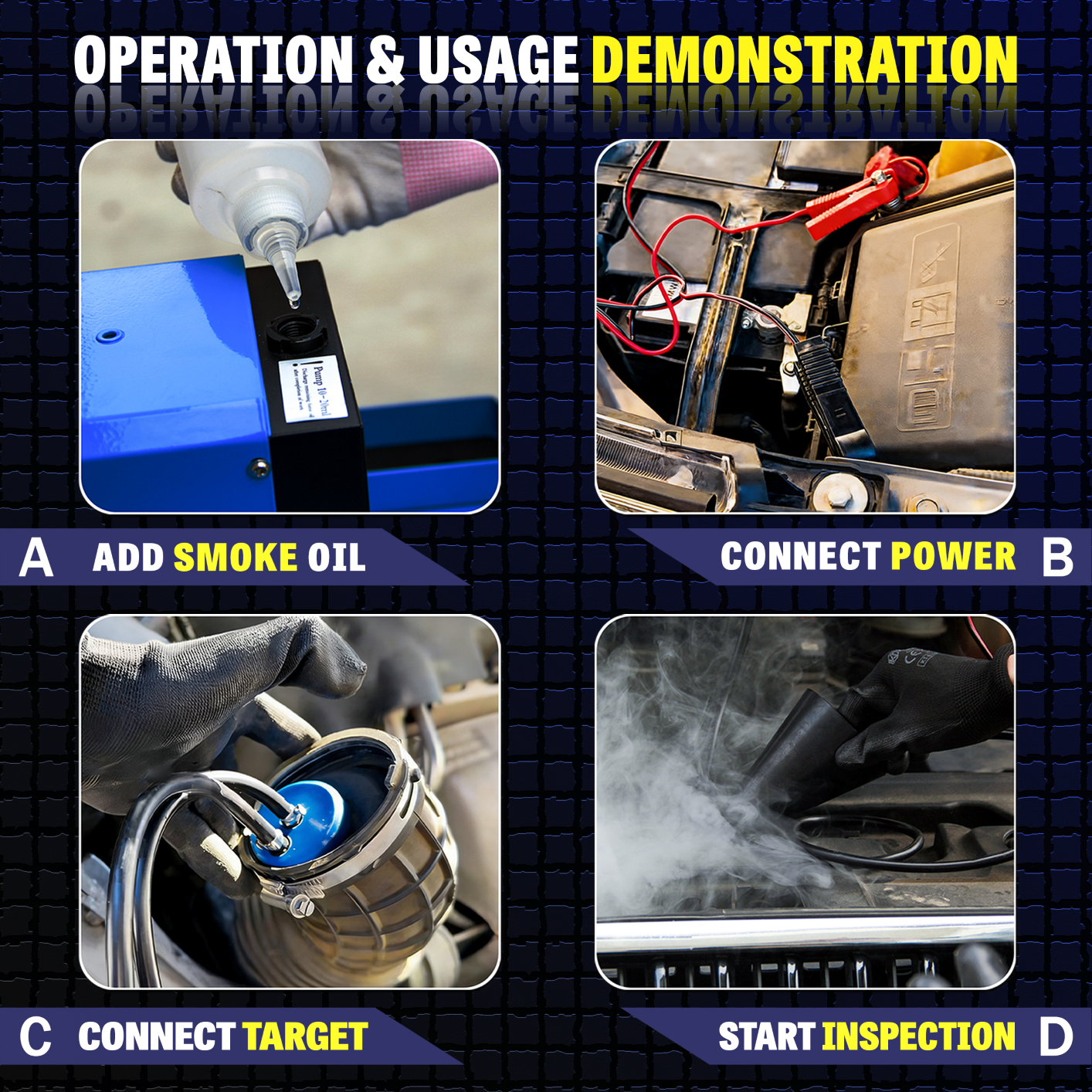 Automotive Smoke Leak Detector - Auto Repair Shop Diagnostics avis et prix