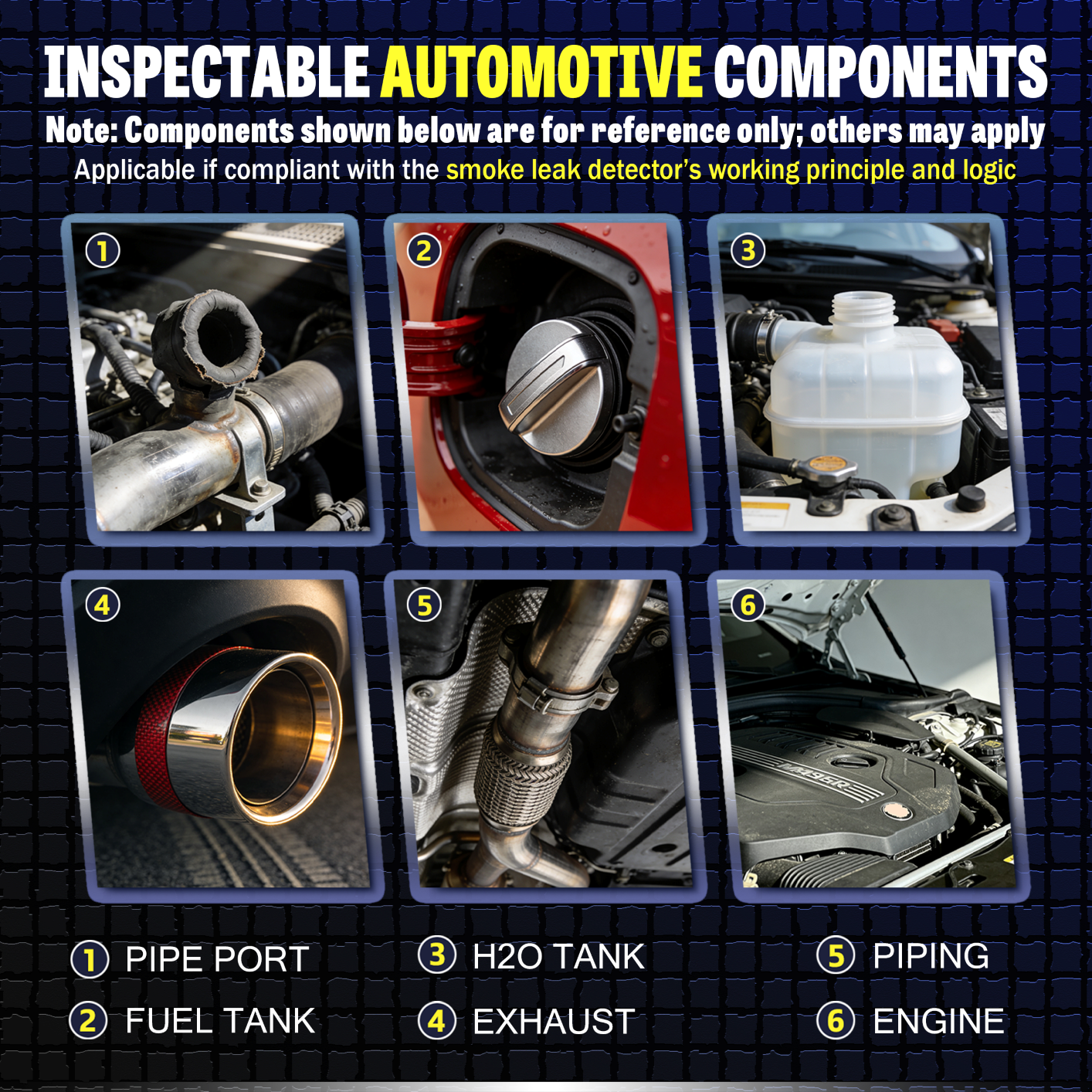 Automotive Smoke Leak Detector - Auto Repair Shop Diagnostics avis et prix