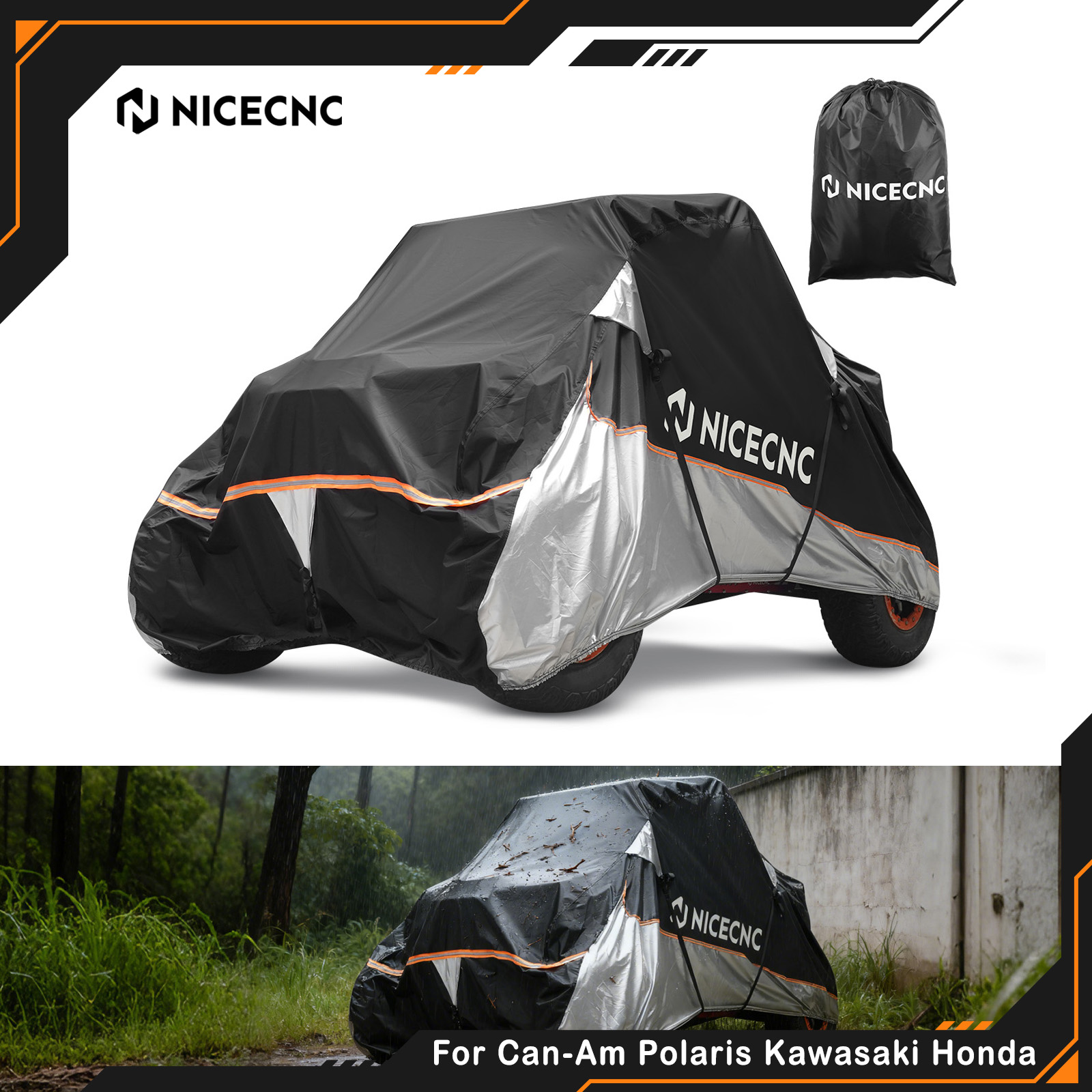 NICECNC Waterproof UTV Cover F - Exhaust Pipe Expander avis et prix