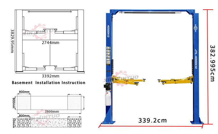 Xinjintuo CE Nice Price Garage - Auto Repair Shop Equipment avis et prix
